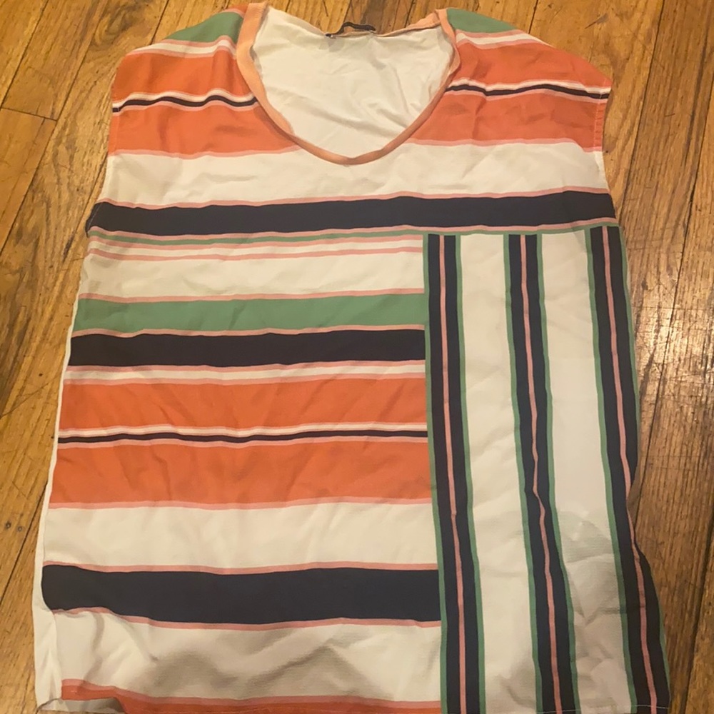 Zara striped tee
